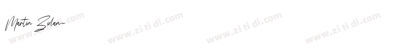 Martin Zidan字体转换